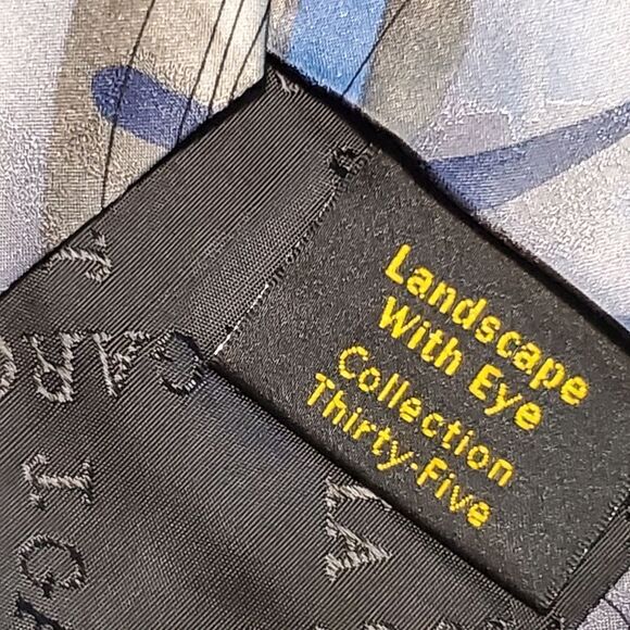 Jerry Garcia Tie 100% Silk Men’s Collection 25 Landscape With Eye 58" x 4" | EUC - Picture 5 of 5
